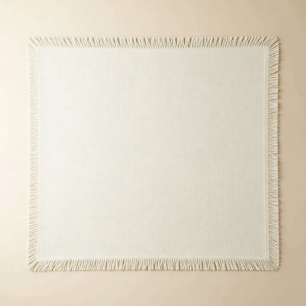 Waffle Sofa Throw Cover shown in full
