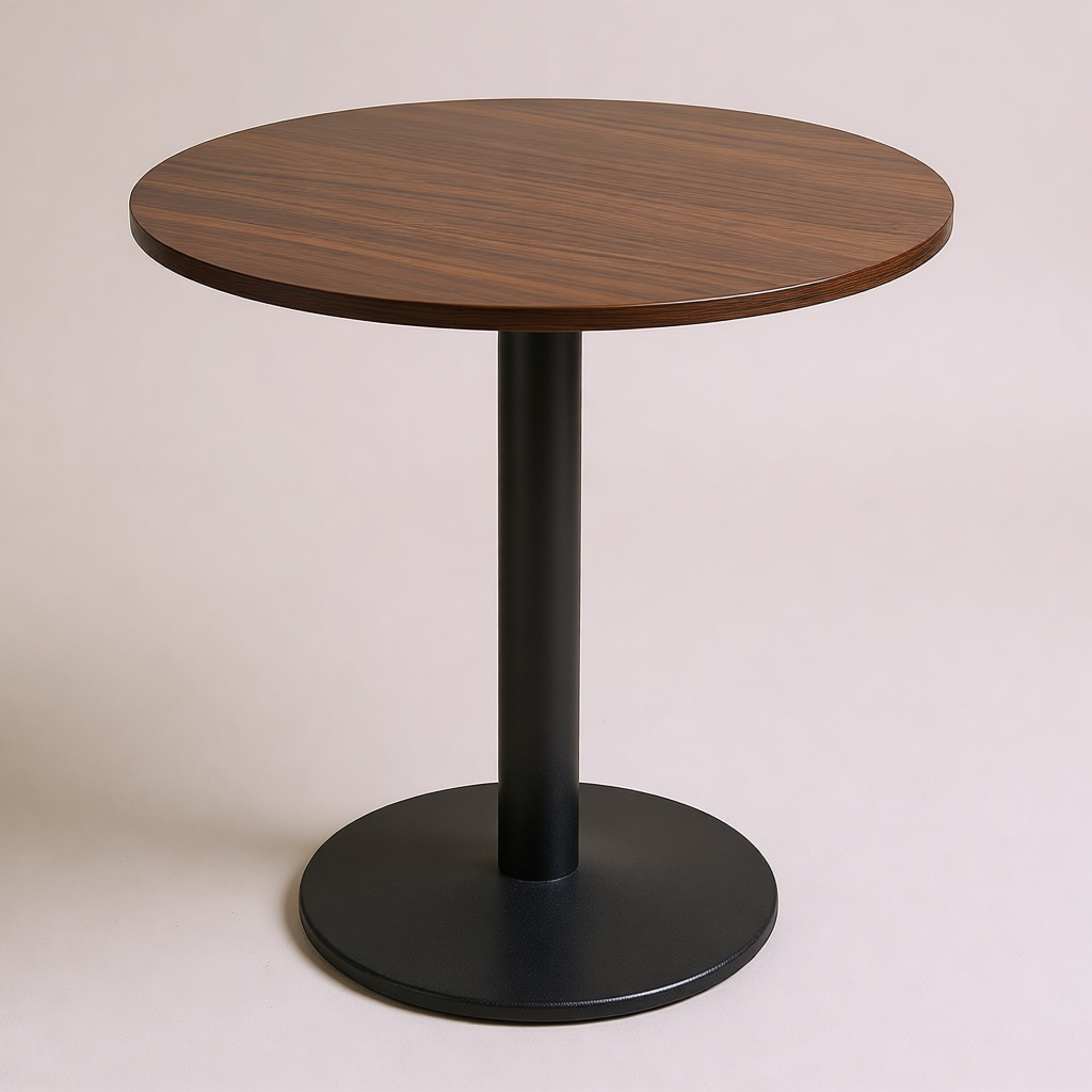 Solid Wood Round End Table