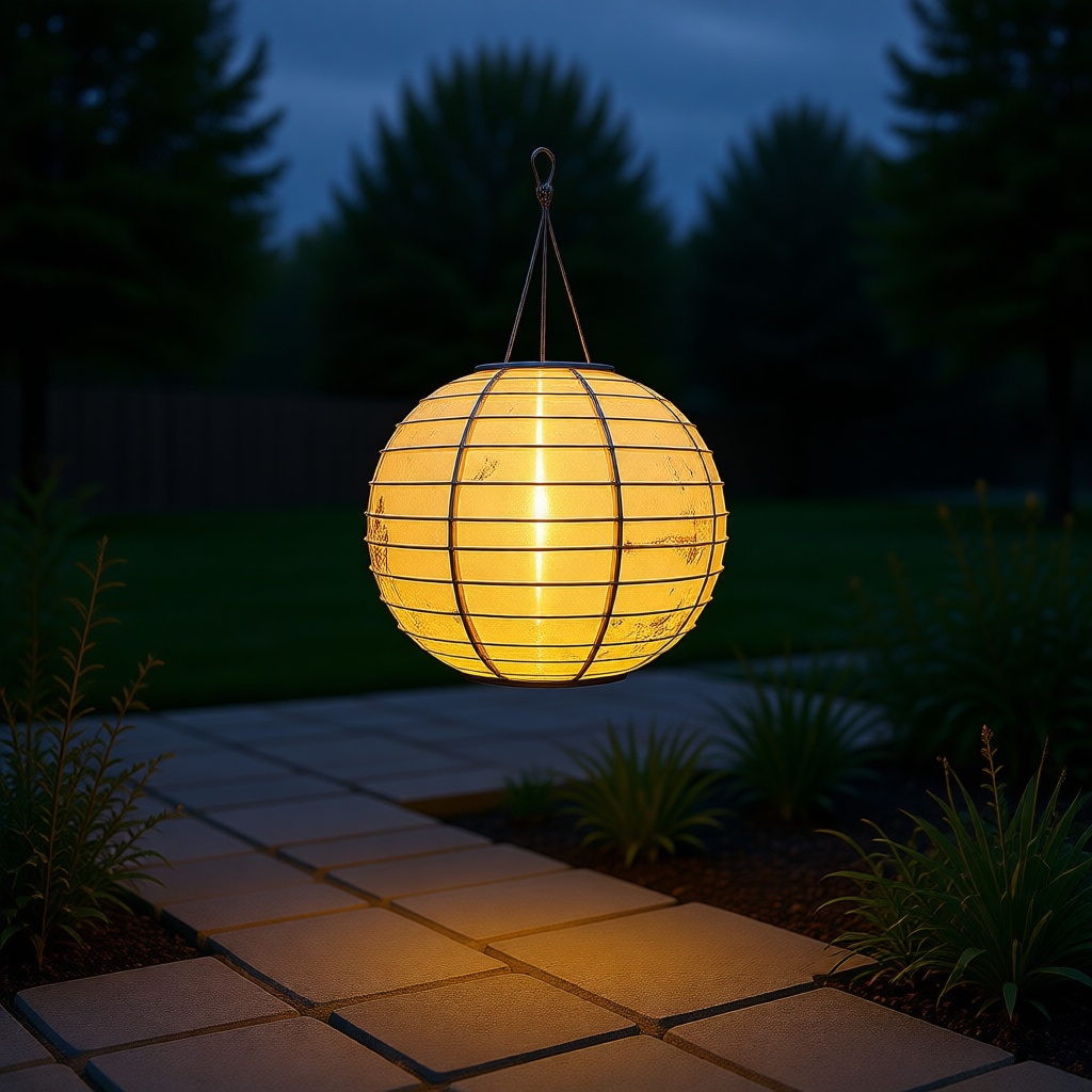 Hanging Solar Garden Lantern