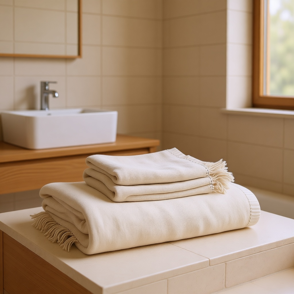 Fringe Edge Bath Towel
