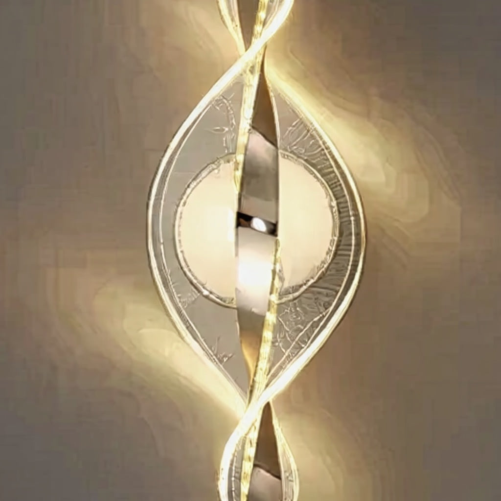 Aria Spiral Wall Light