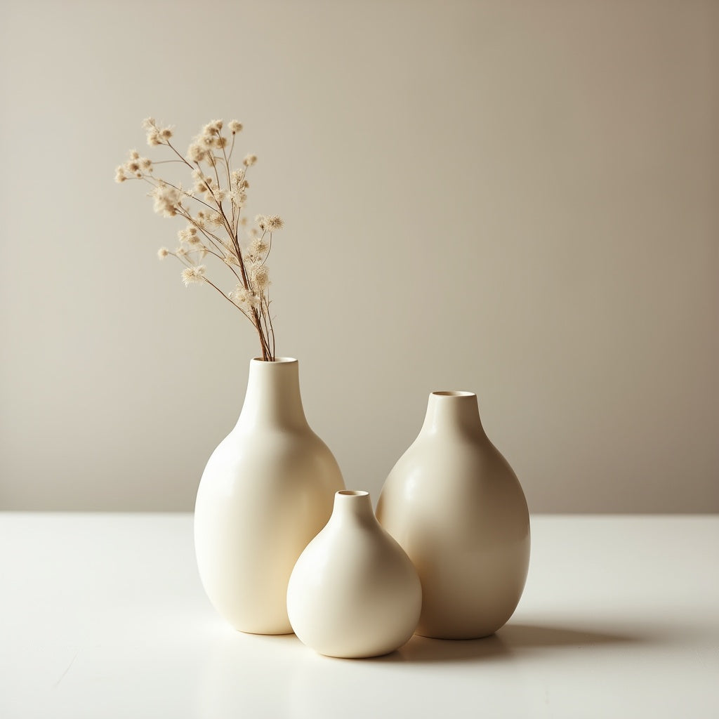Fine Bud Vase Set