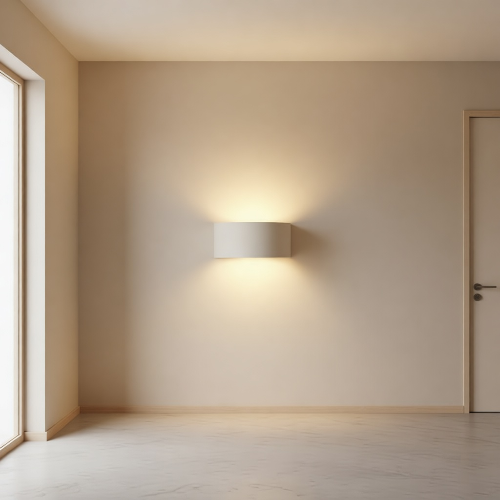 Gesso Plaster Wall Light