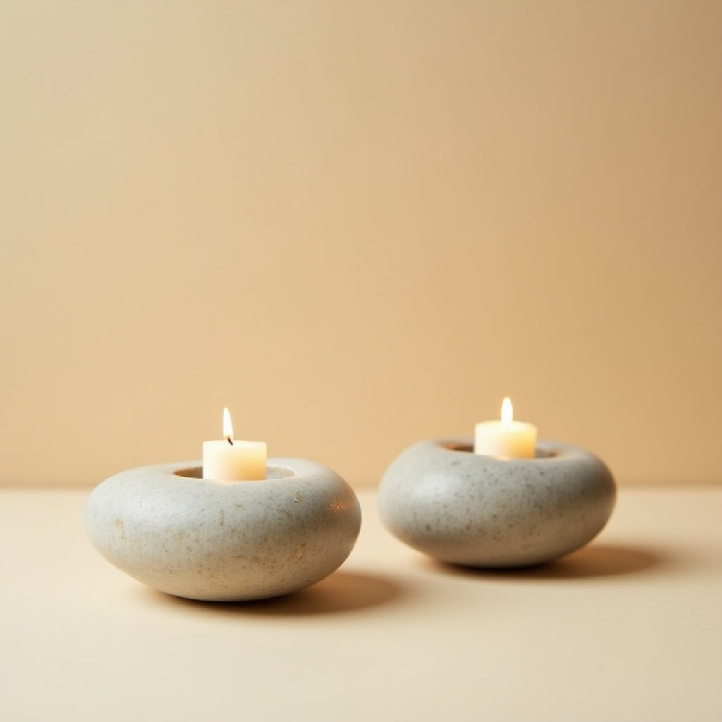 Sasso Pebble Holder Duo