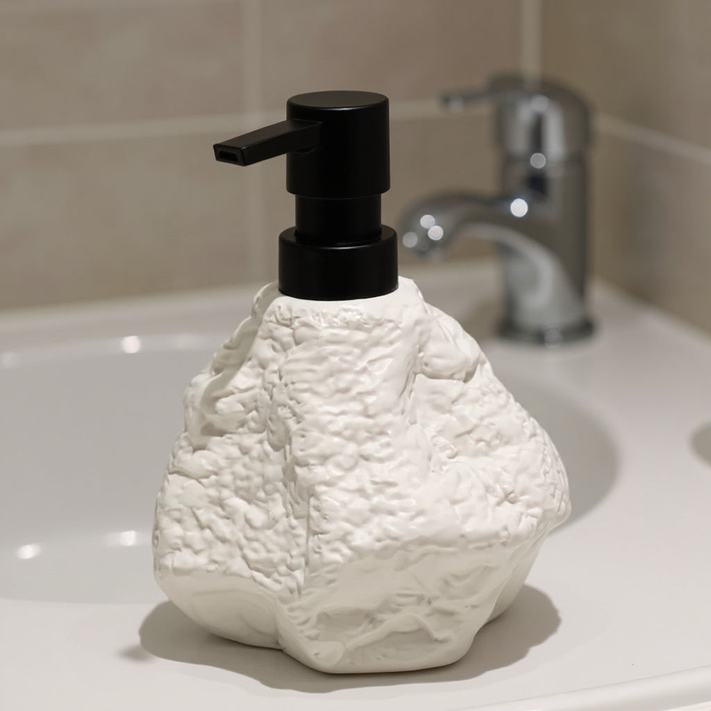 Roccia Sculptural Dispenser — detail