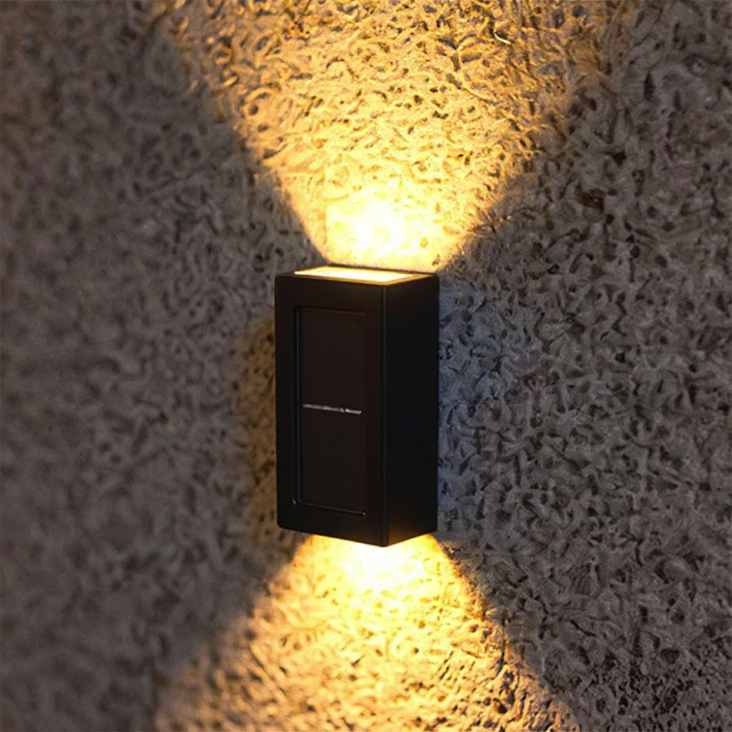 Solis Solar Wall Light — studio shot