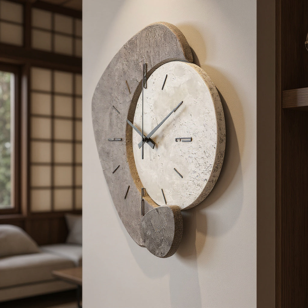 Strata Wall Clock — material detail
