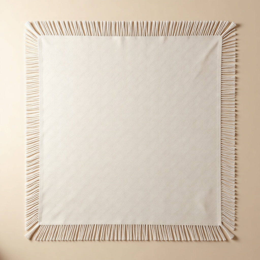 Wool Blend Bed Throw shown in full