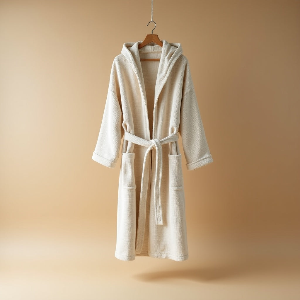 Hooded Waffle Robe