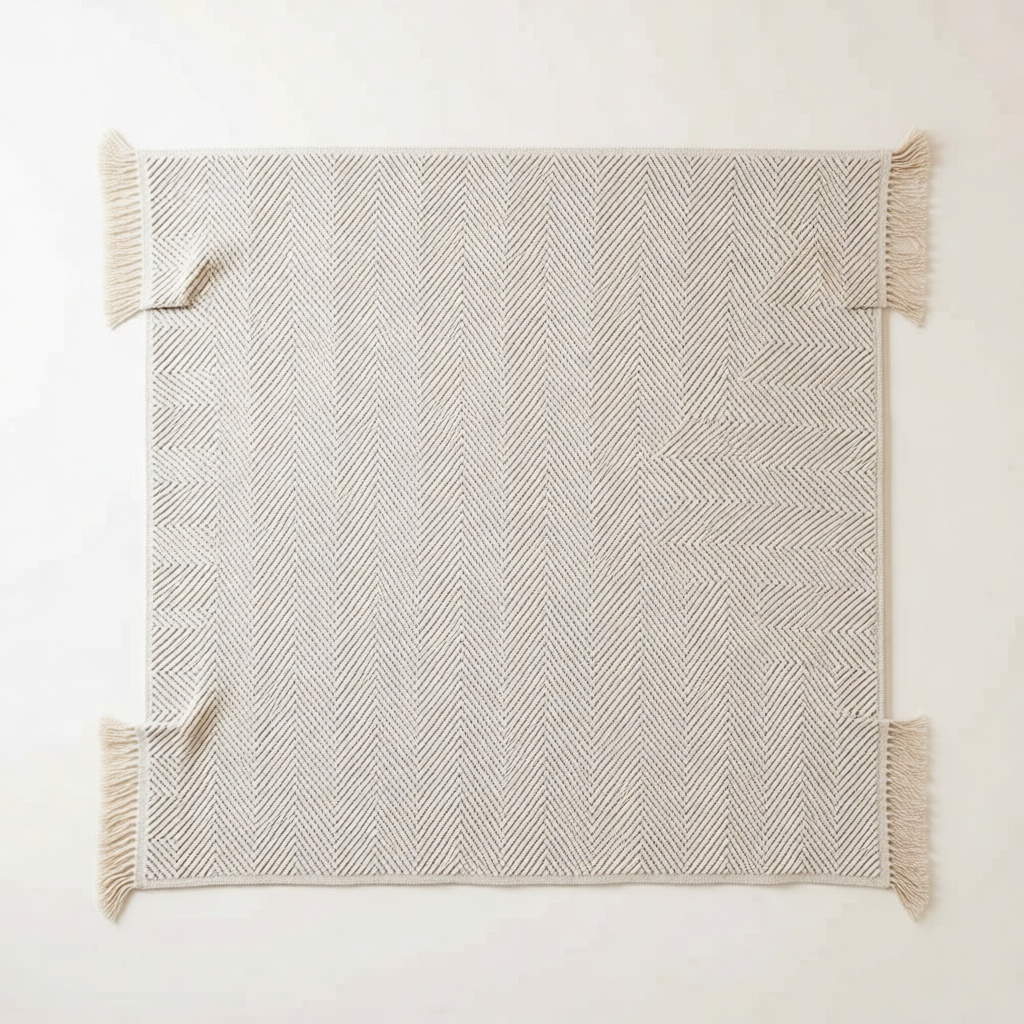 Riga Herringbone Sofa Cover shown in full