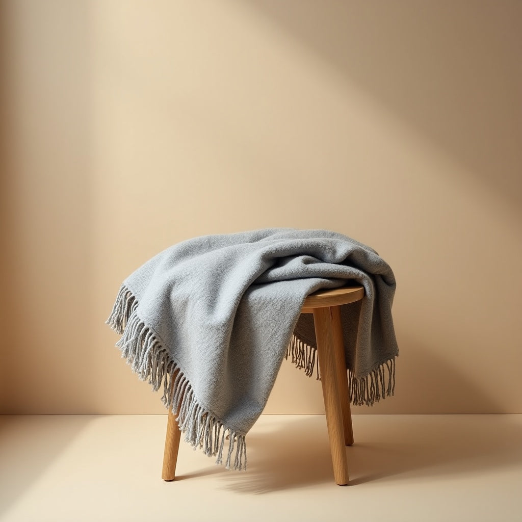 Piuma Brushed Wool Throw