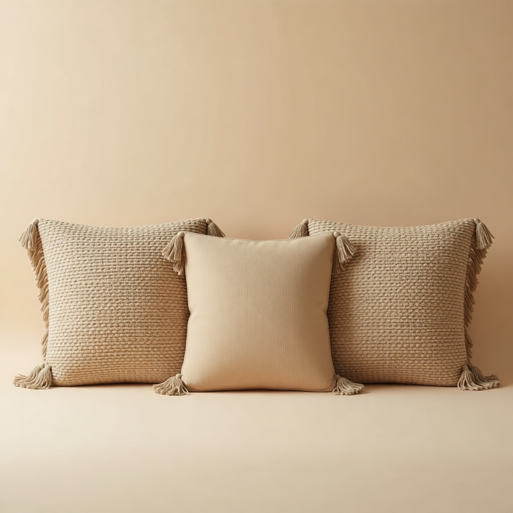 Corduroy Cushion shown in full