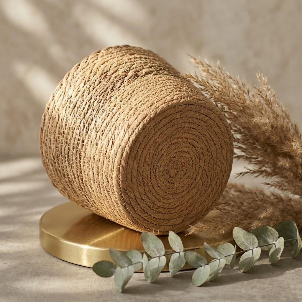Two-Tone Seagrass Planter