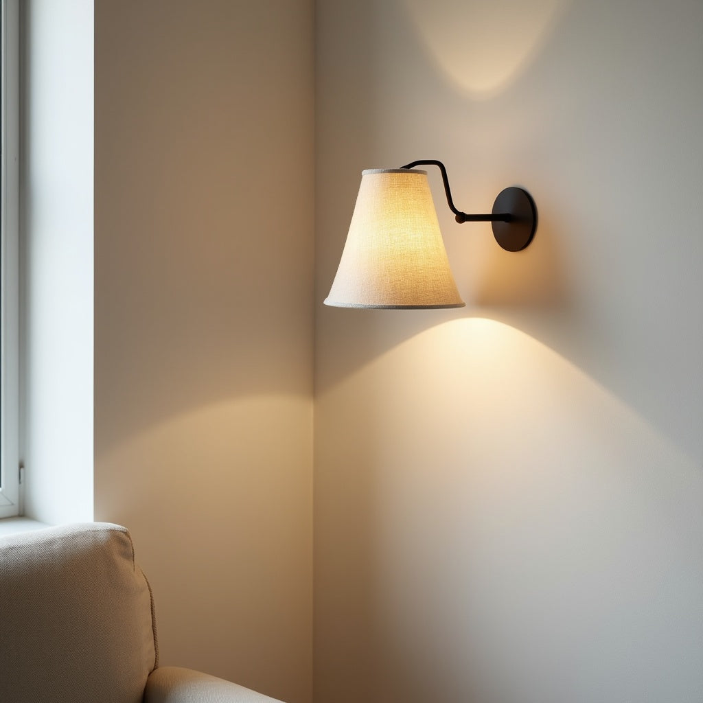 Vela Fabric Wall Light
