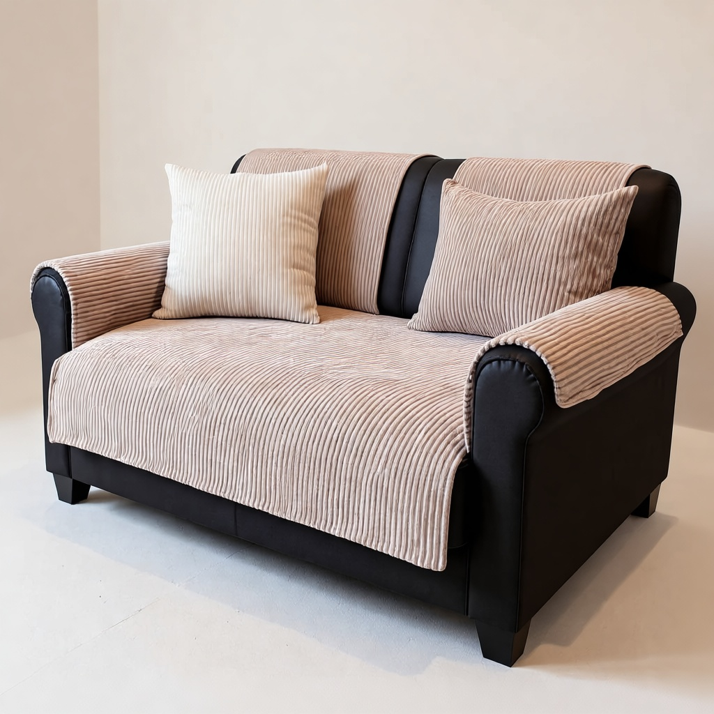 Striped Chenille Seat Cover