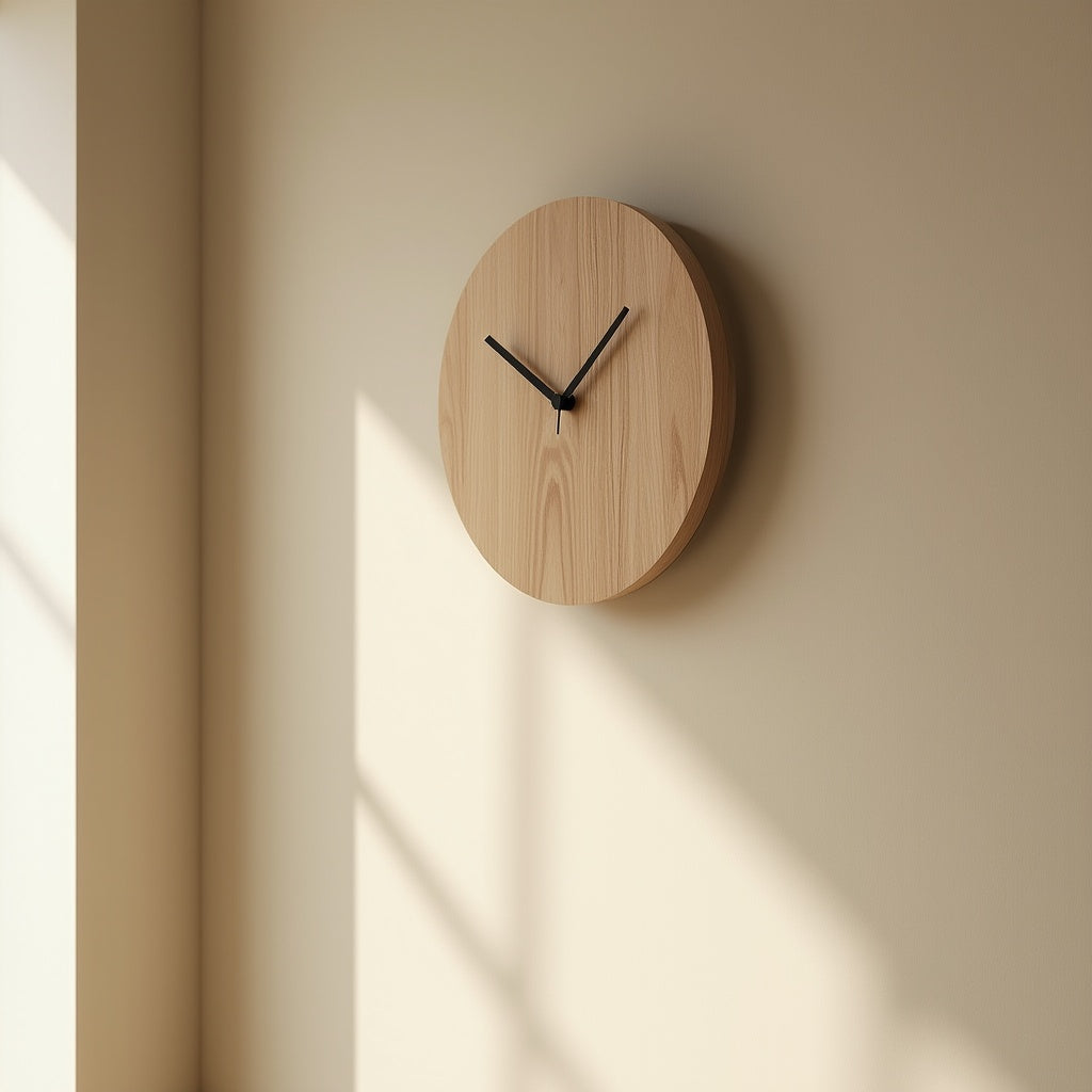 Quercia Oak Wall Clock