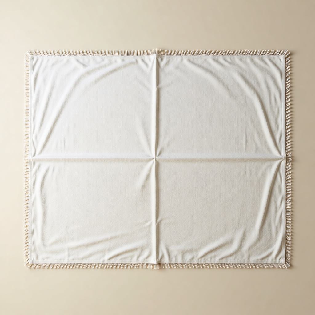 Washed Linen Sofa Cover shown in full