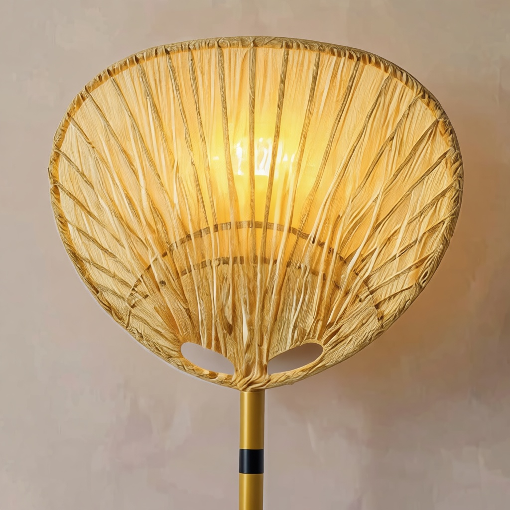 Wabi-Sabi Fan Wall Light