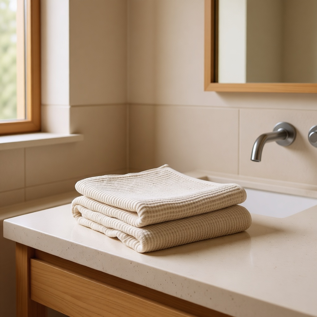 Lino Waffle Bath Towel