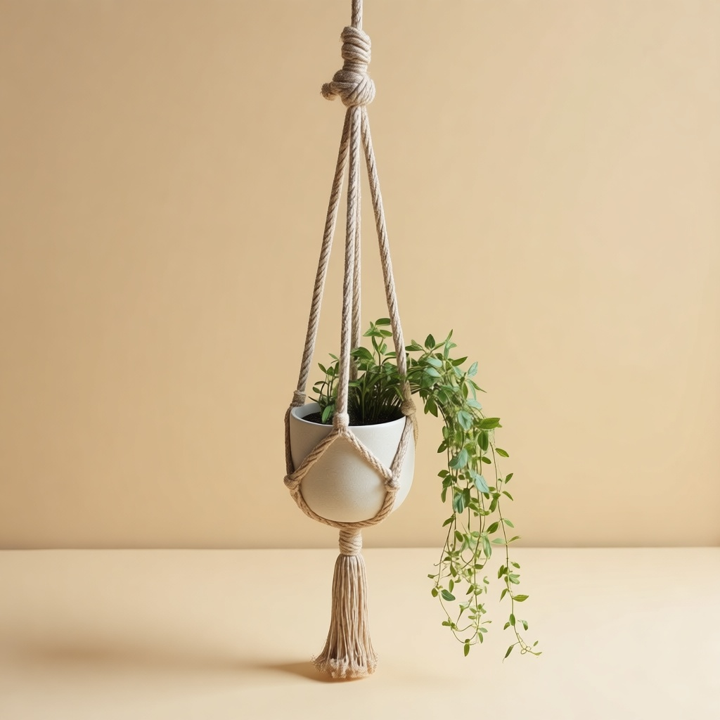 Hanging Rope Planter
