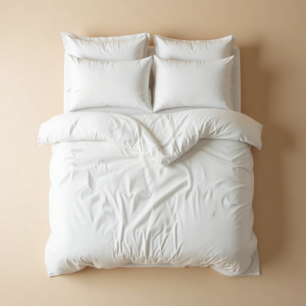 Lino Linen Duvet Set shown in full