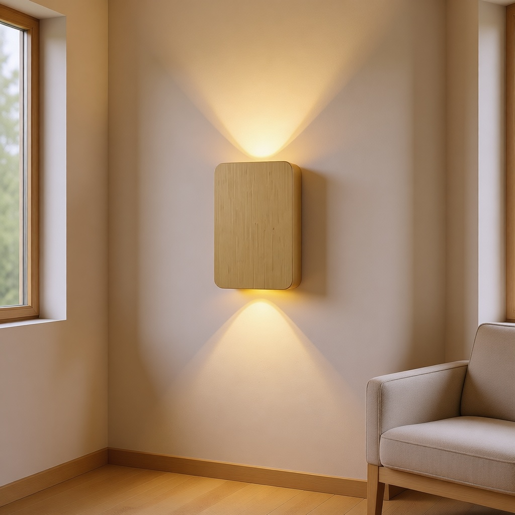 Cubo Brass Wall Light