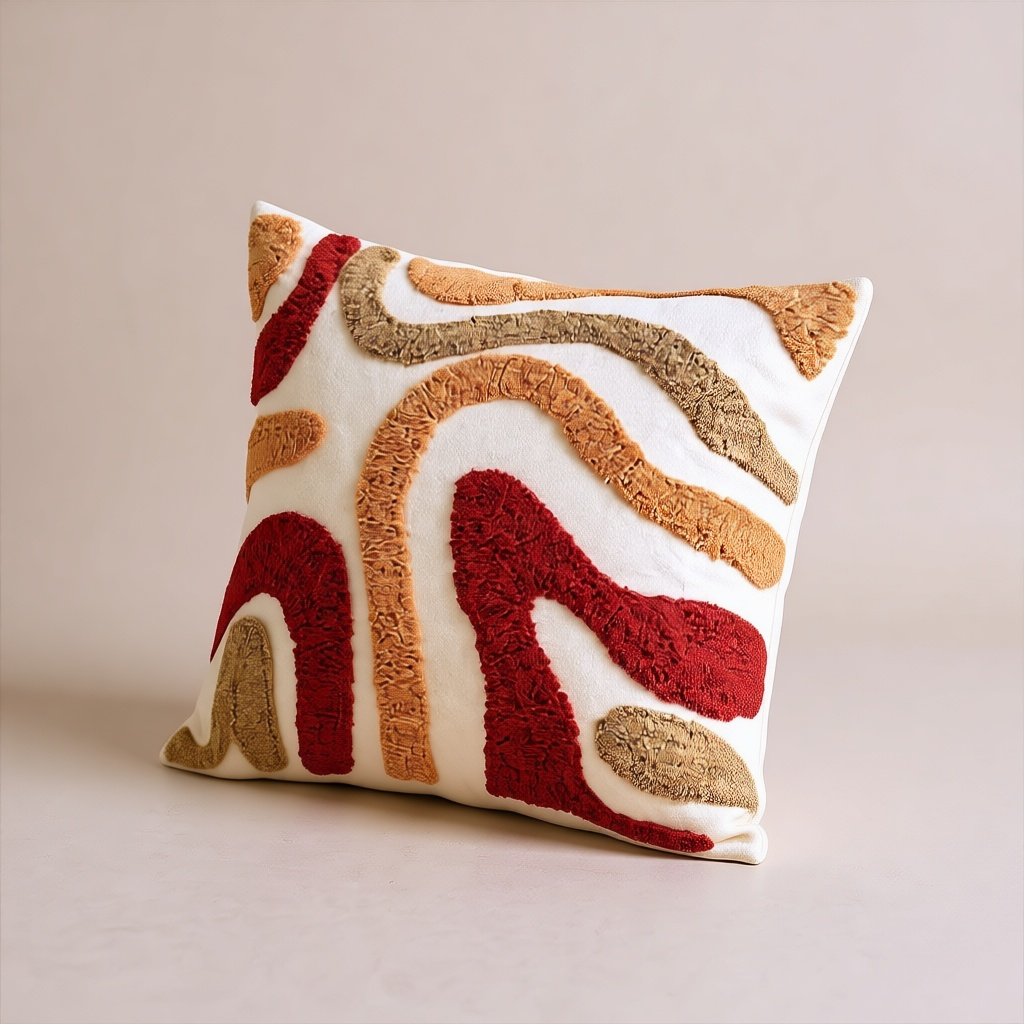 Wave Tufted Cushion Cover