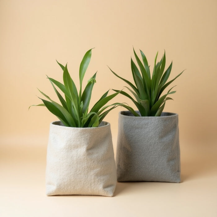 Felt Plant Bag Pair