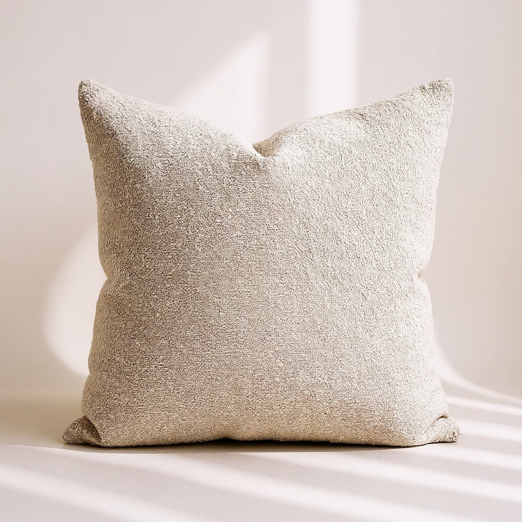 Textured Bouclé Cushion Cover