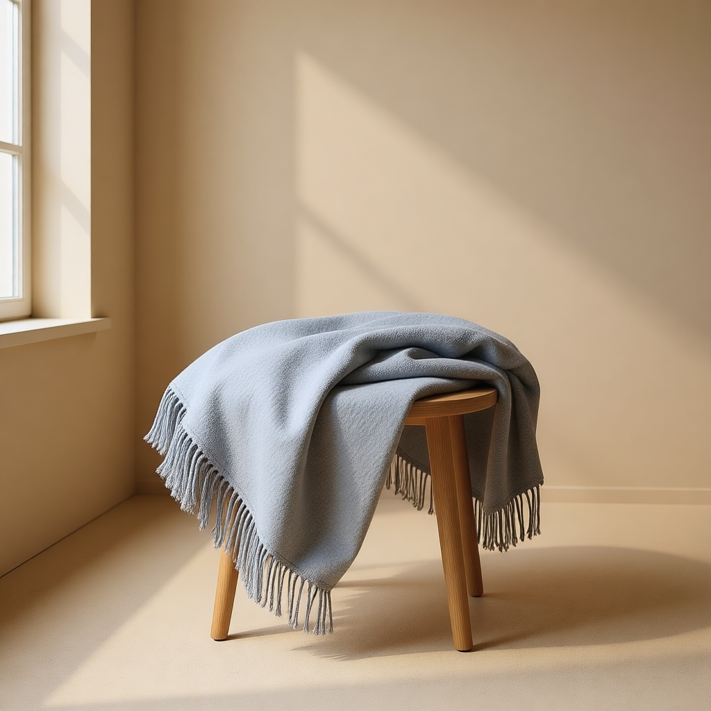 Piuma Brushed Wool Throw