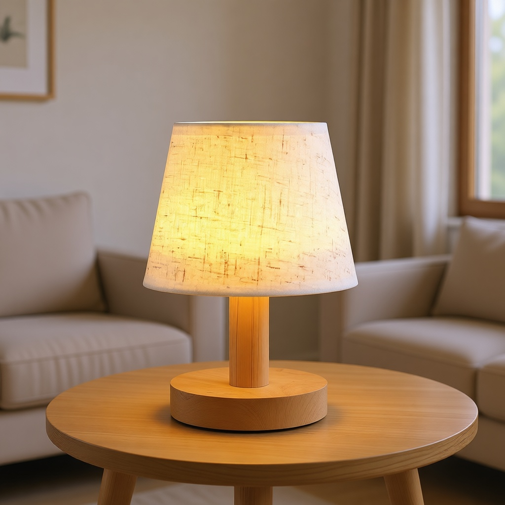 Retro USB Table Lamp