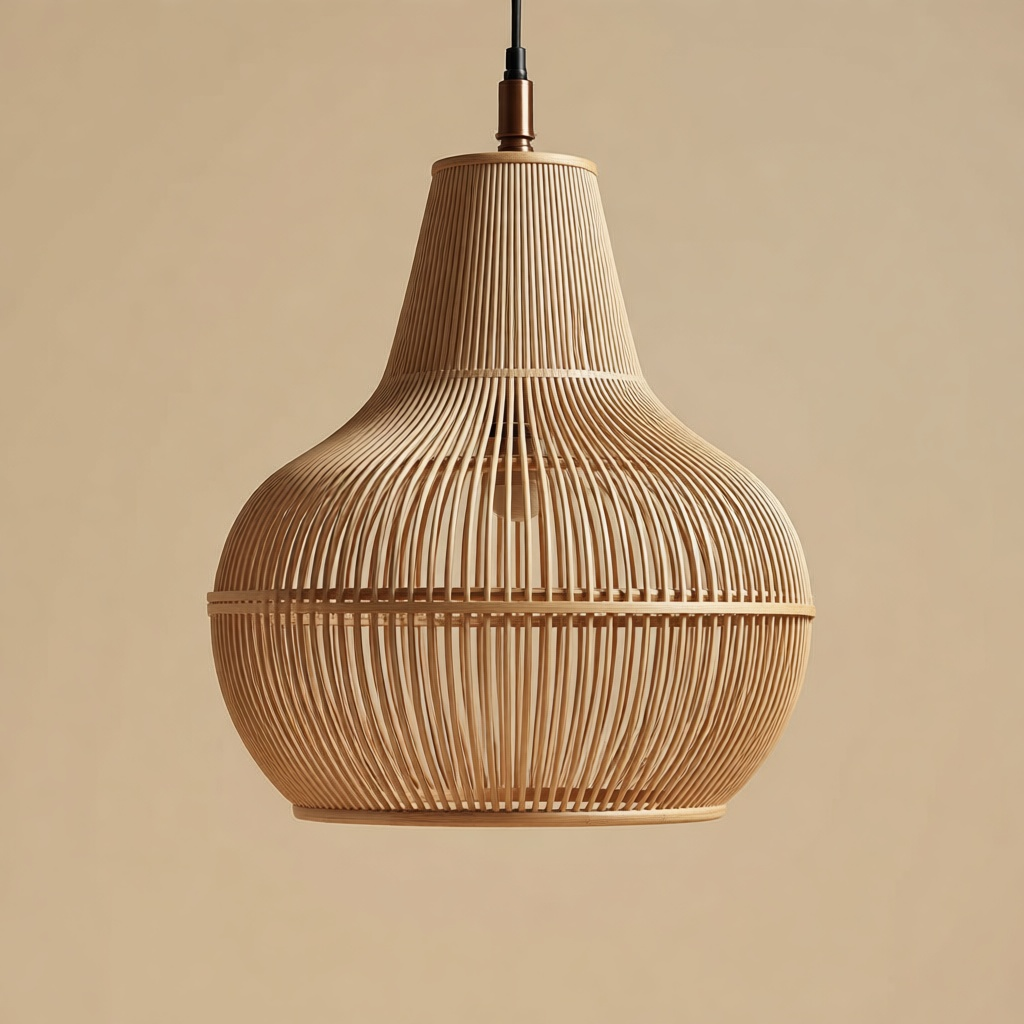 Rattan Outdoor Pendant