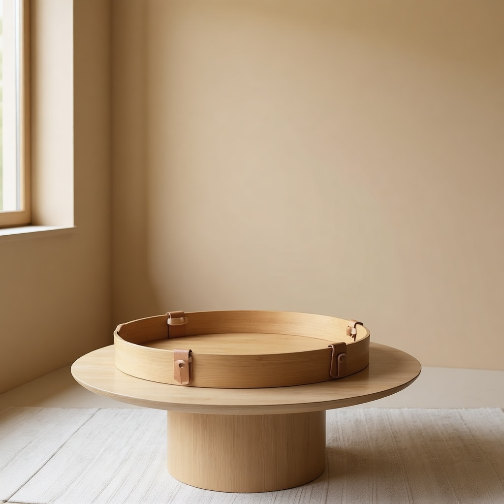 Bordo Rimmed Coffee Tray