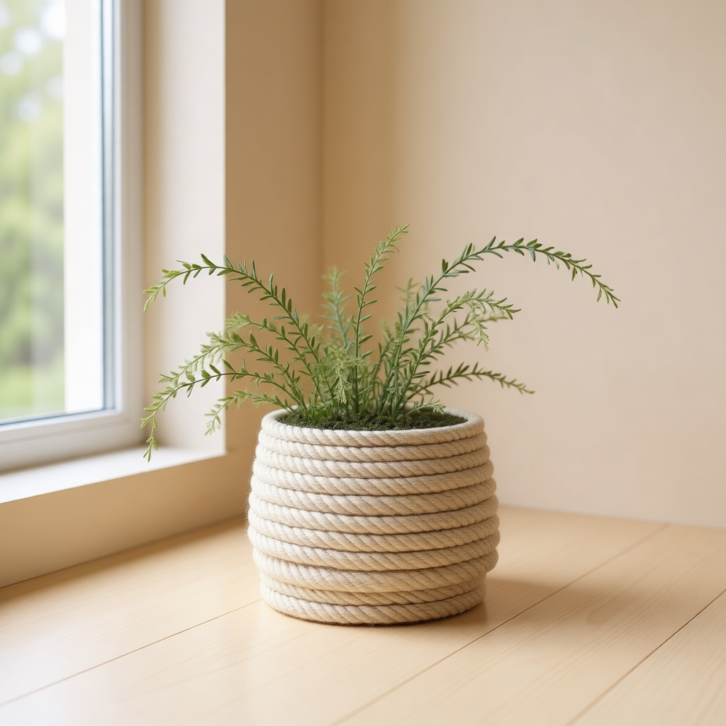 Rope Coil Planter