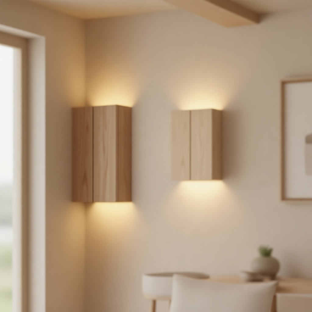 Legno Wood Wall Light