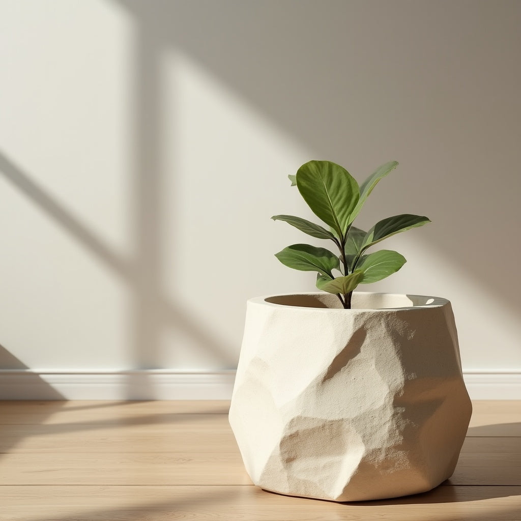 Vaso Travertine Planter