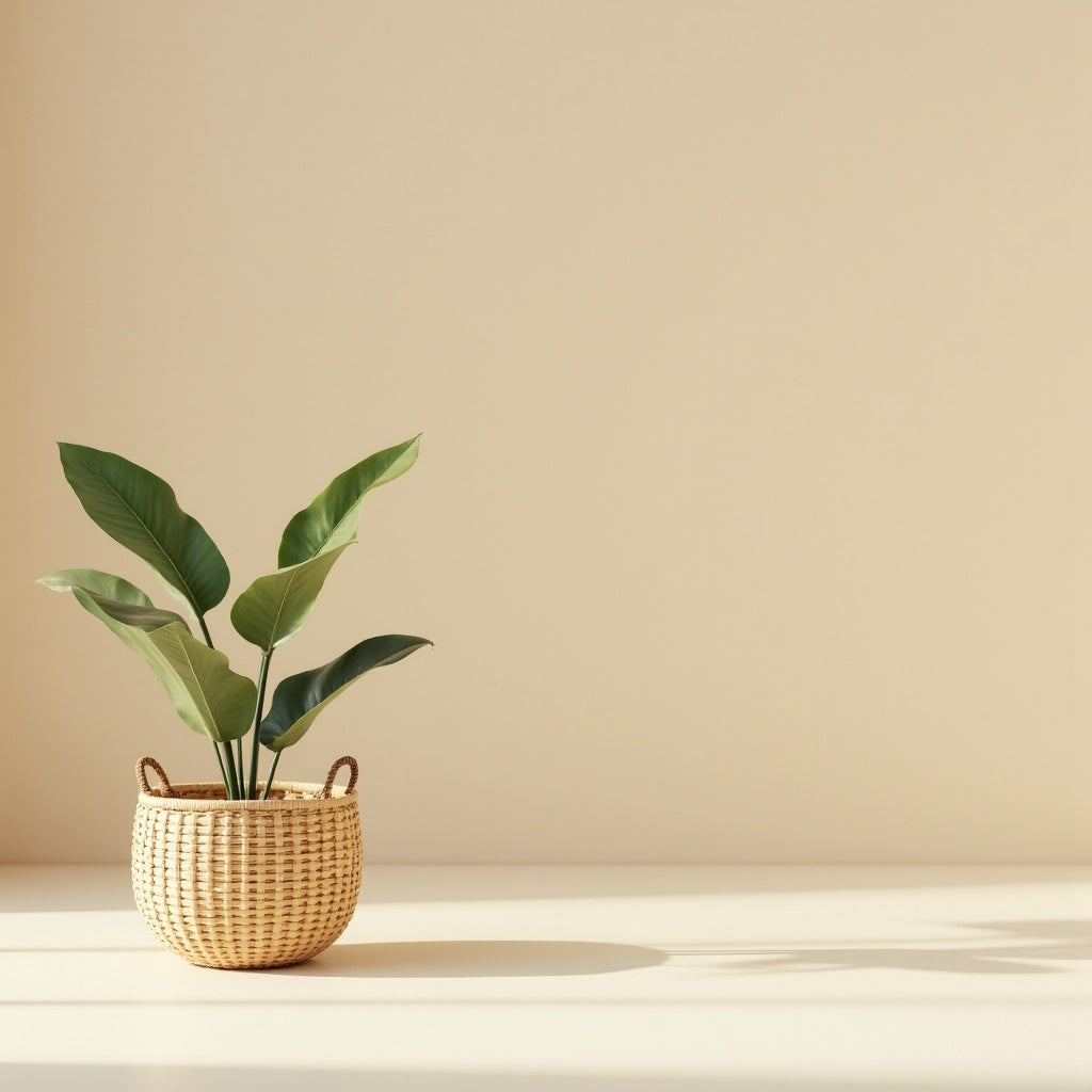 Cesta Rattan Planter