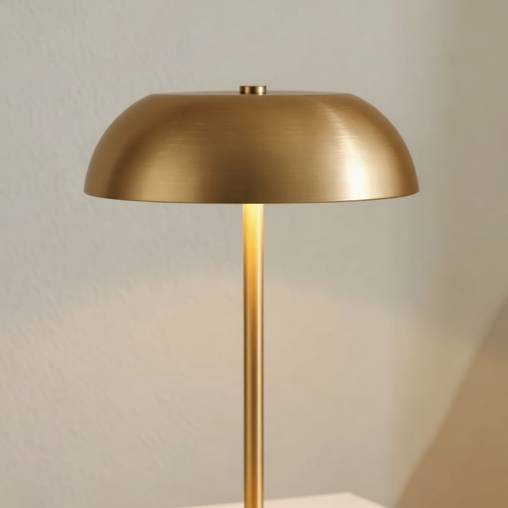 Touch-Dim Mushroom Lamp