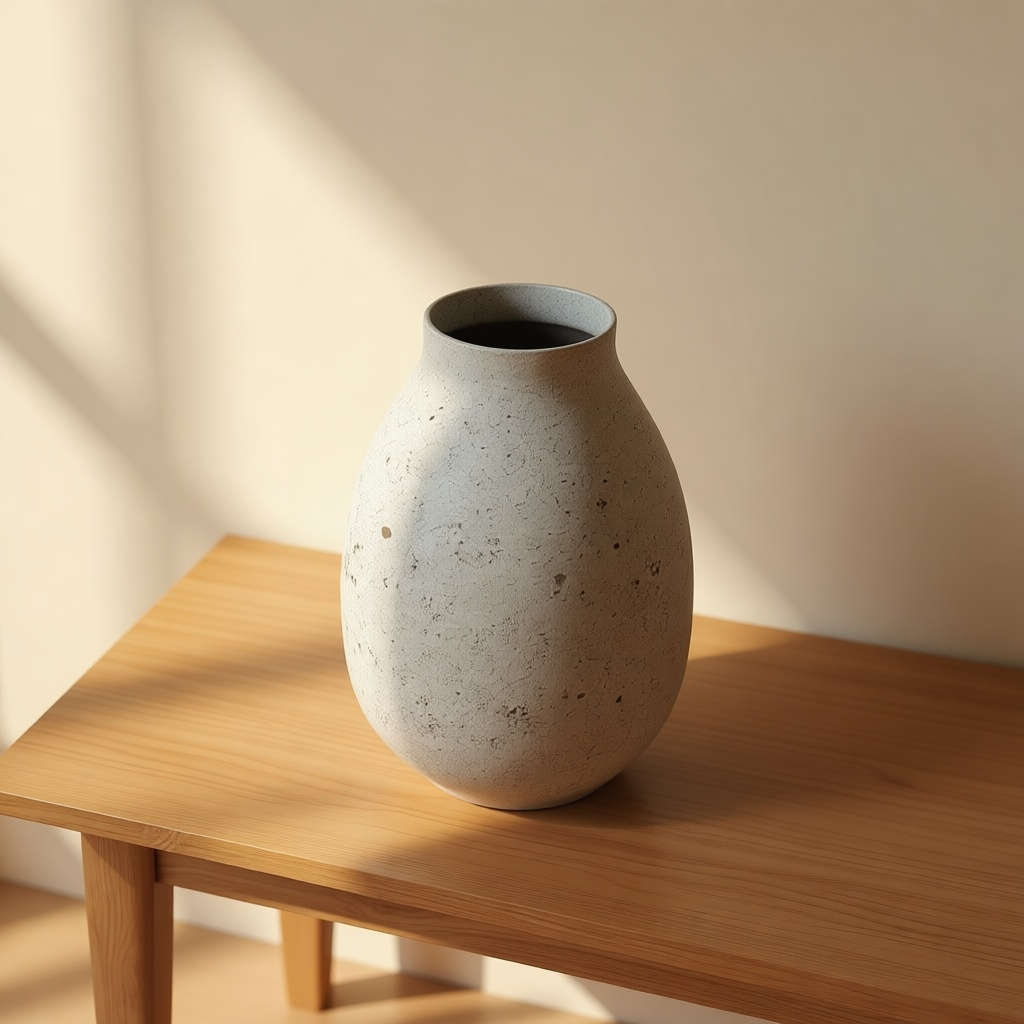Roccia Rough Stone Vase