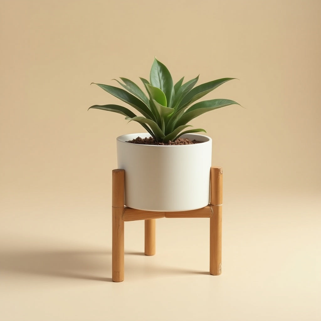 Bamboo Plant Stand