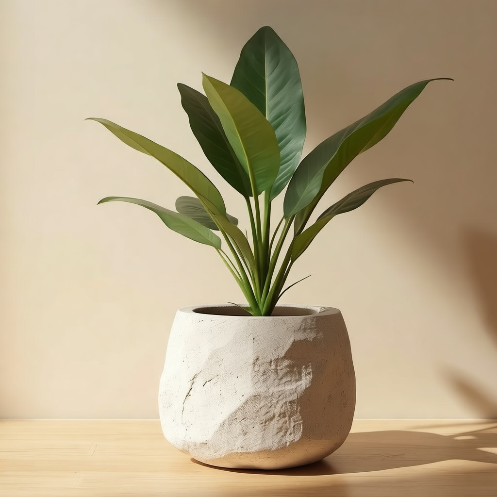 Vaso Travertine Planter