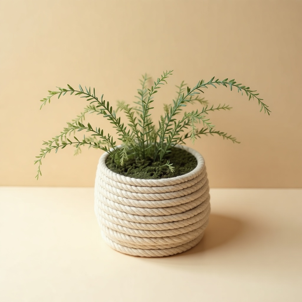 Rope Coil Planter