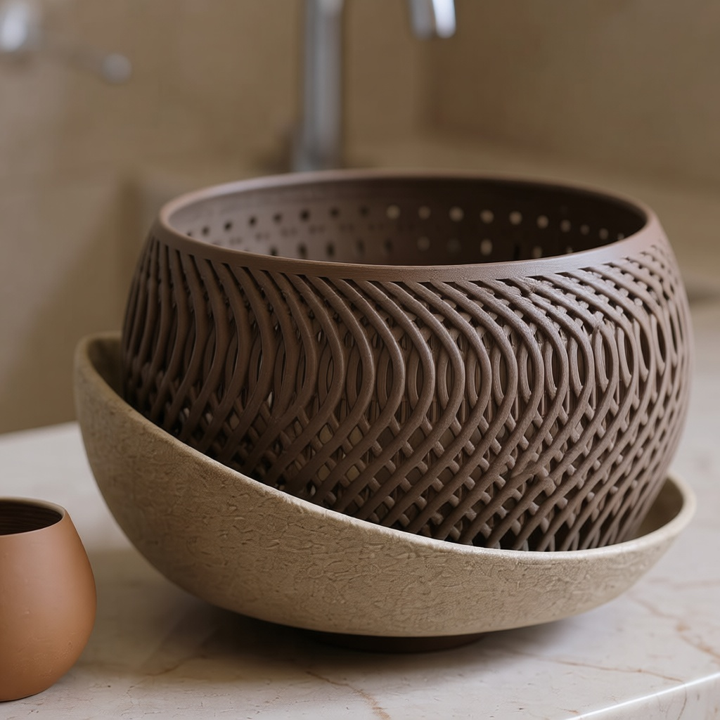 Cesto Woven Bowl Duo
