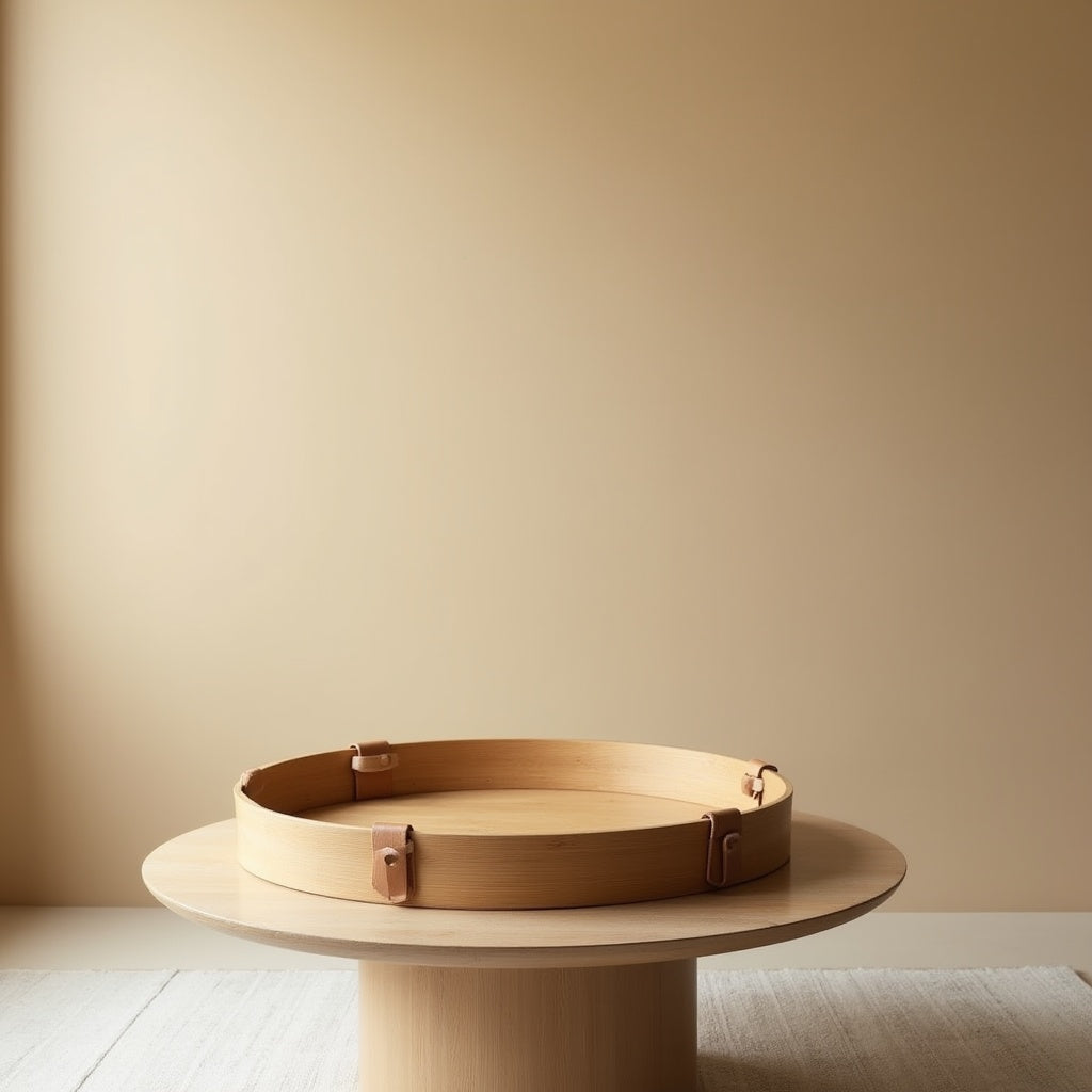 Bordo Rimmed Coffee Tray