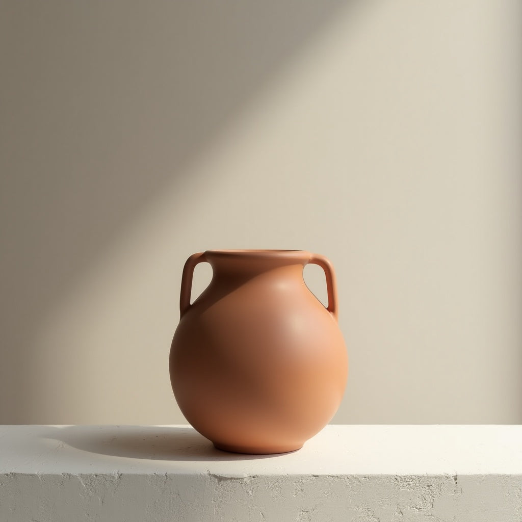 Anfora Handled Vase