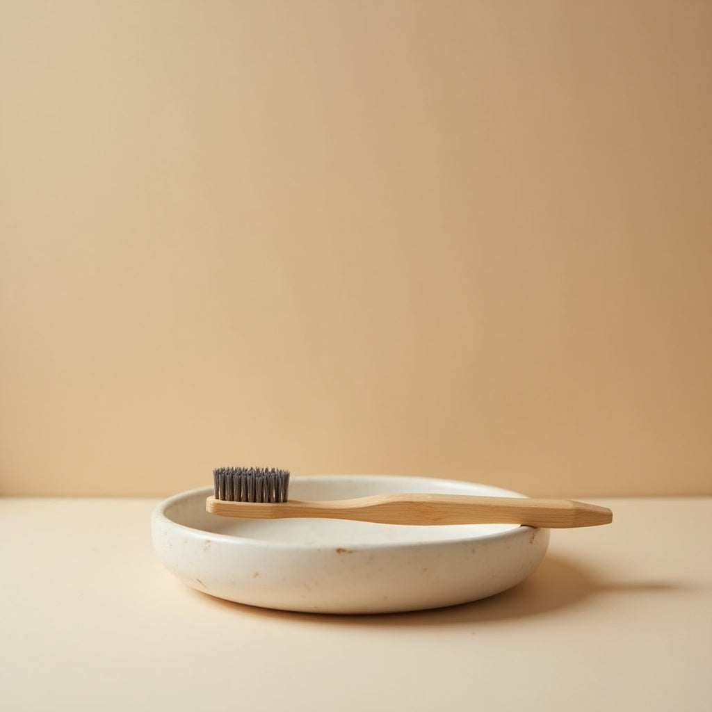 Bamboo Toothbrush Holder
