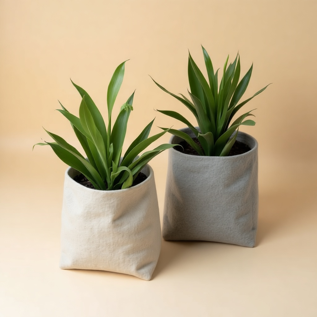 Felt Plant Bag Pair