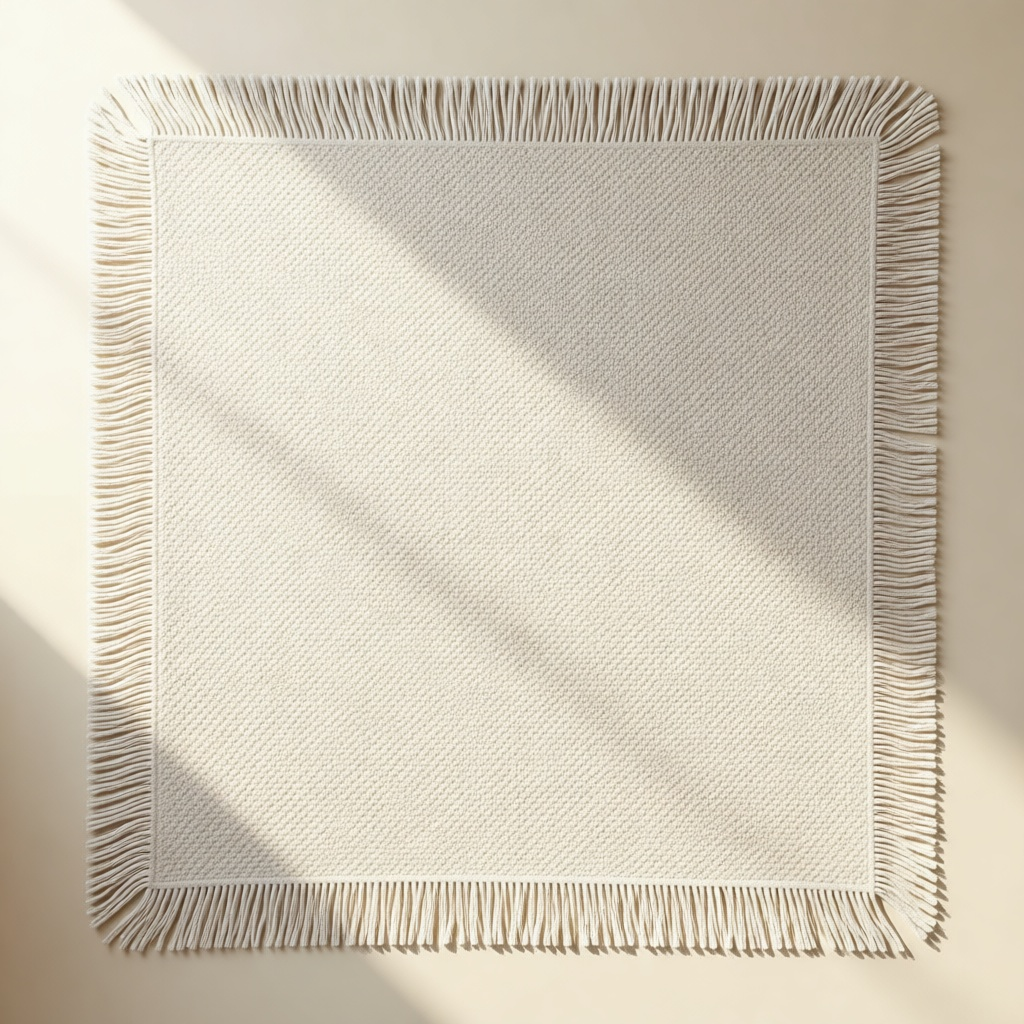 Nube Boucle Throw shown in full