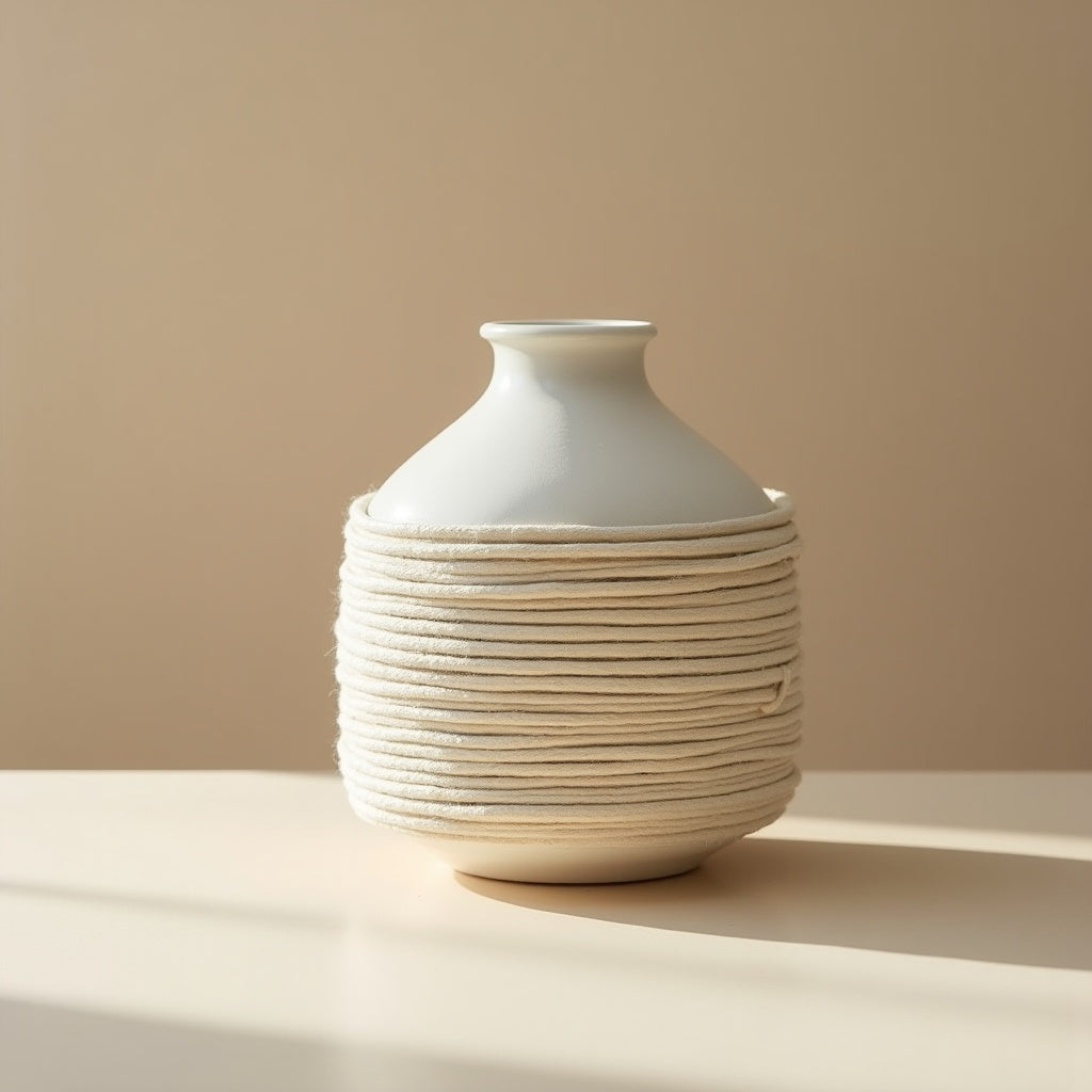 Corda Wrapped Vessel