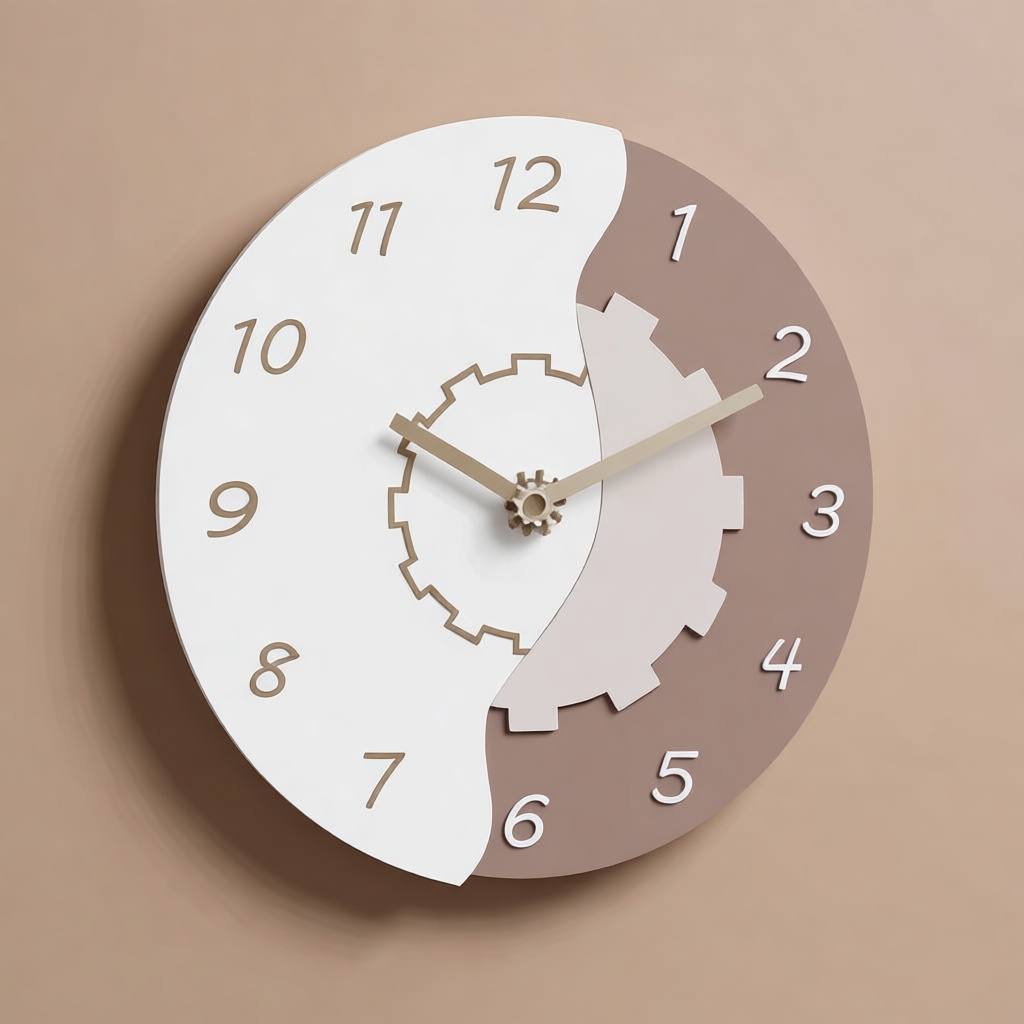 Duo Wall Clock